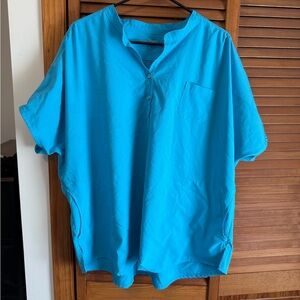 Women light Blue scrub top